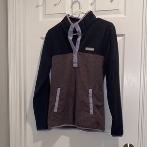 Columbia Grey, Plum and Lav Fleece Pullover